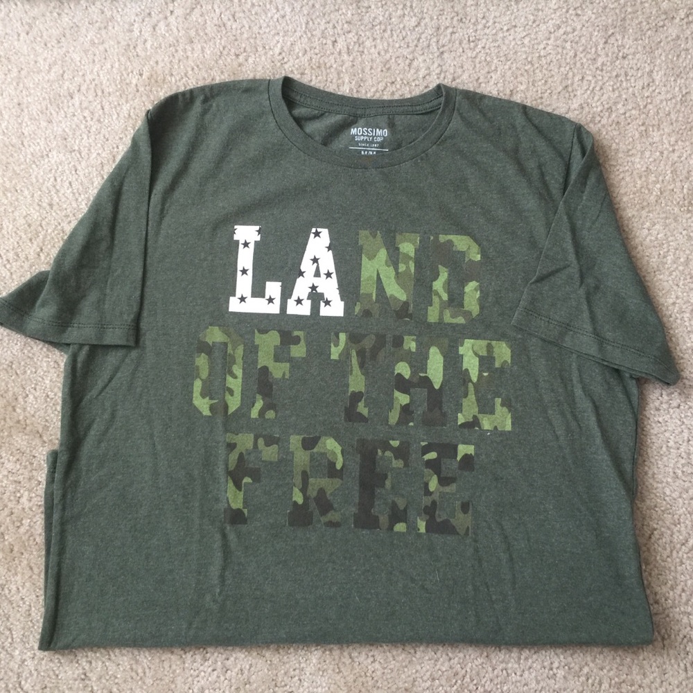 “Land of the free” shirt